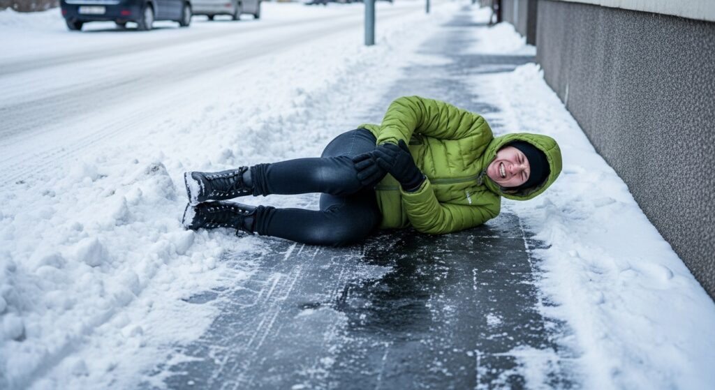 snow and ice accident new jersey