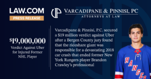 Uber accident lawyers won $19,000,000 for client